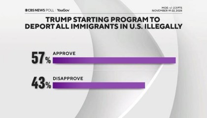 美国民调:大多数美国人支持特朗普的大规模驱逐移民计划