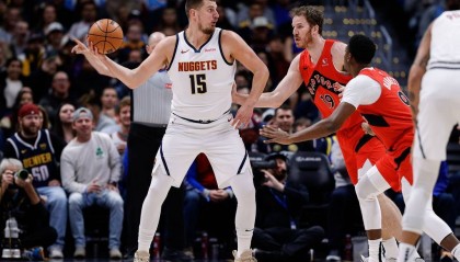 约基奇大号三双珀尔特尔24+10 威少21分掘金险胜猛龙